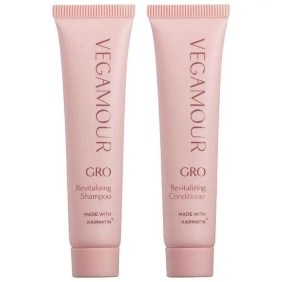 VEGAMOUR GRO revitalizing shampoo and conditioner mini set nib - Picture 7 of 7